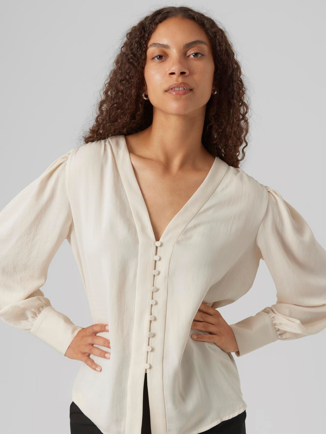 VMGisana Ls v-neck shirt