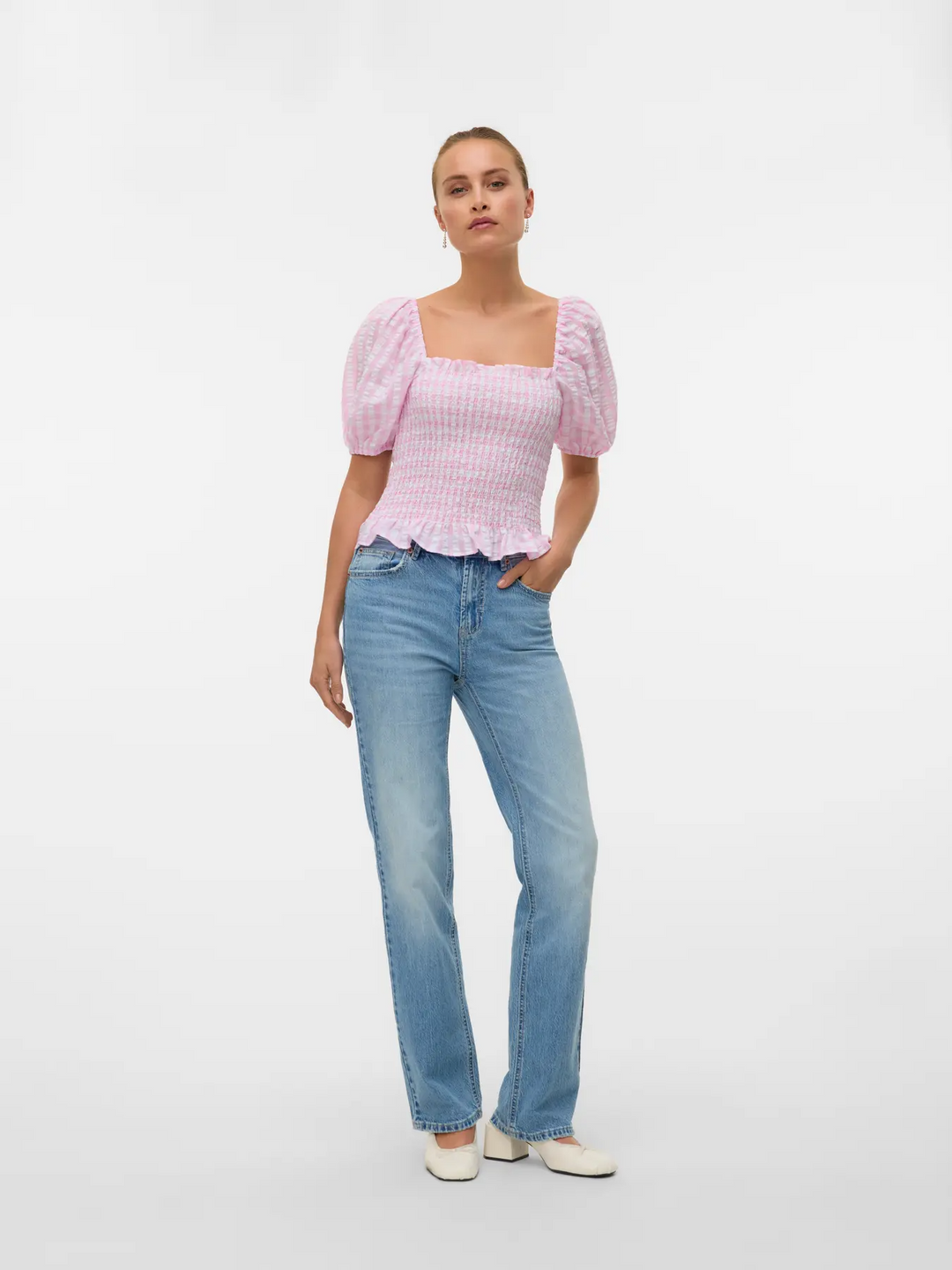 VMCarrie 2/4 Smock Top