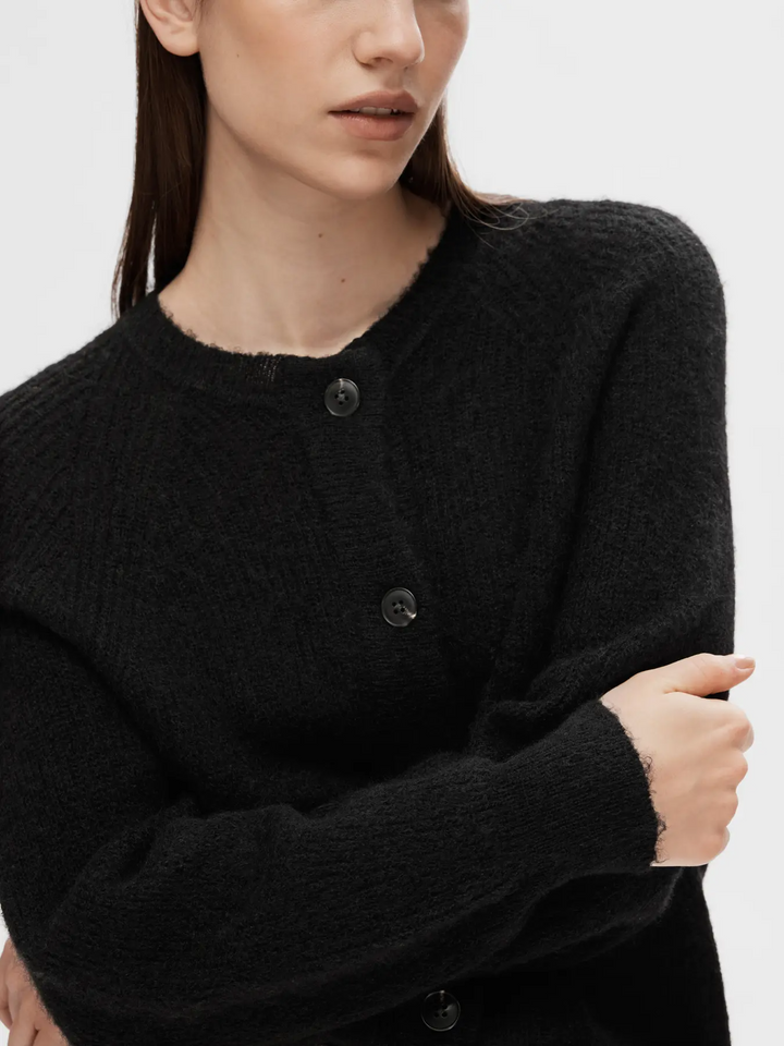 SFLulu LS Knit Short Cardigan