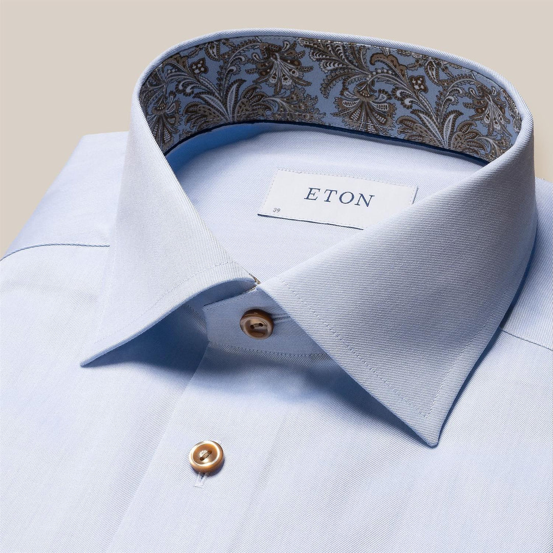 Light blue Signature Twill Slim Fit