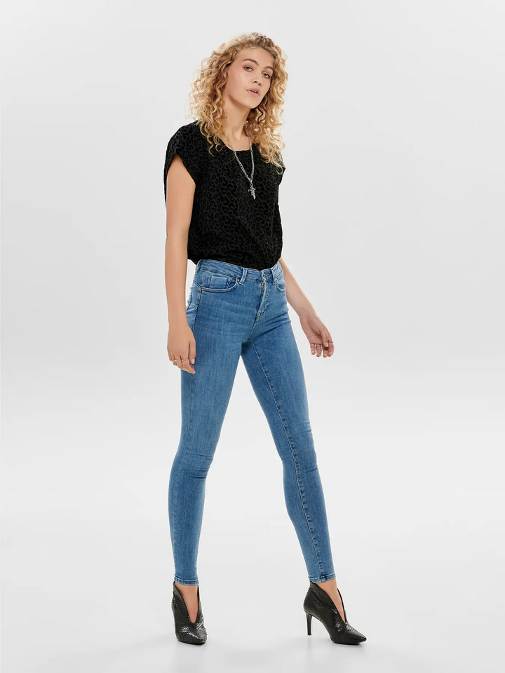 ONLPower Mid Pushup Denim