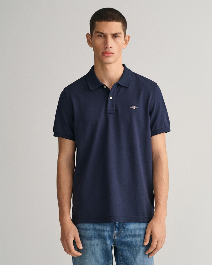 Reg Shield Pique Polo SS