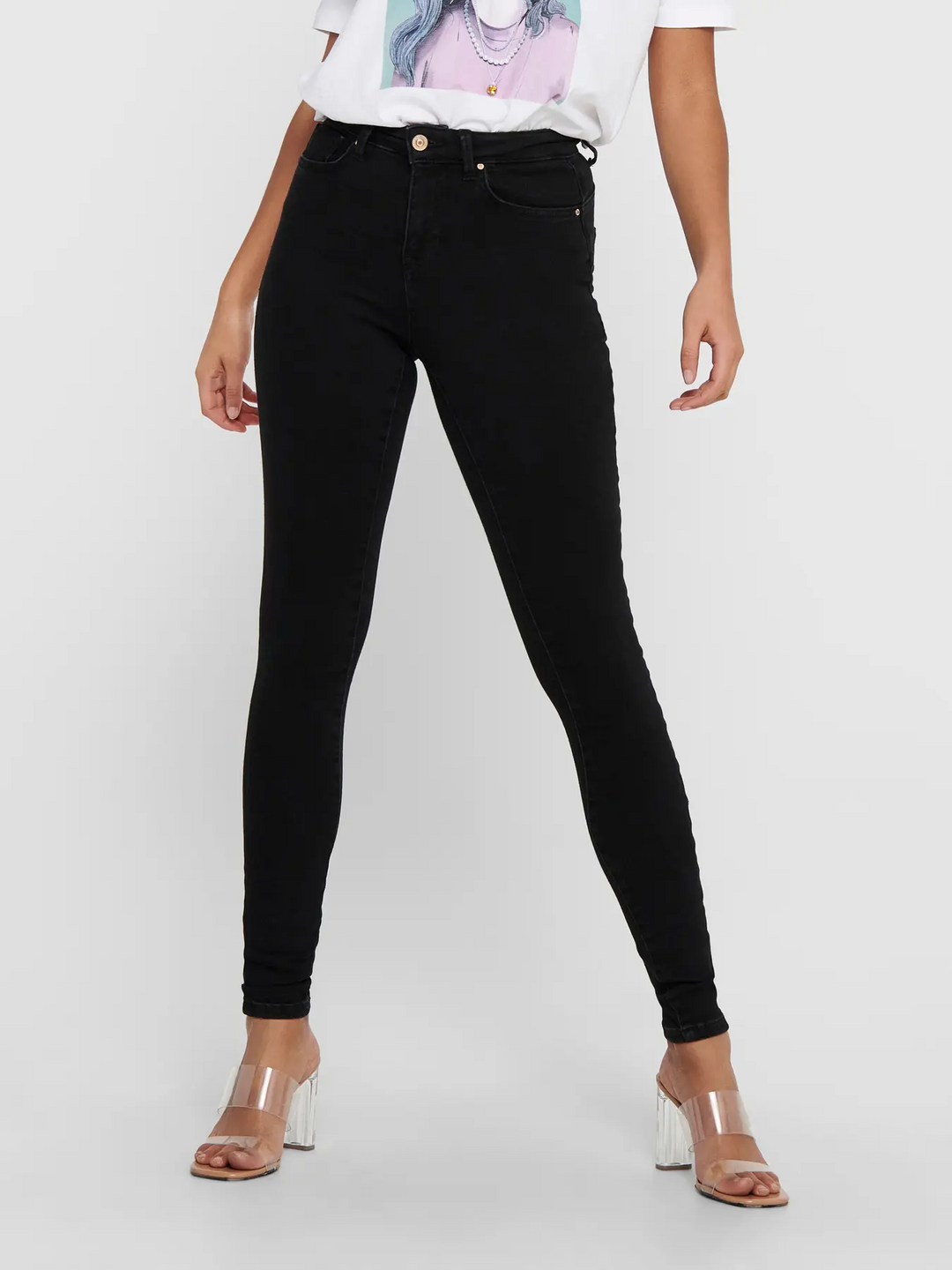 ONLPower Mid Pushup Denim