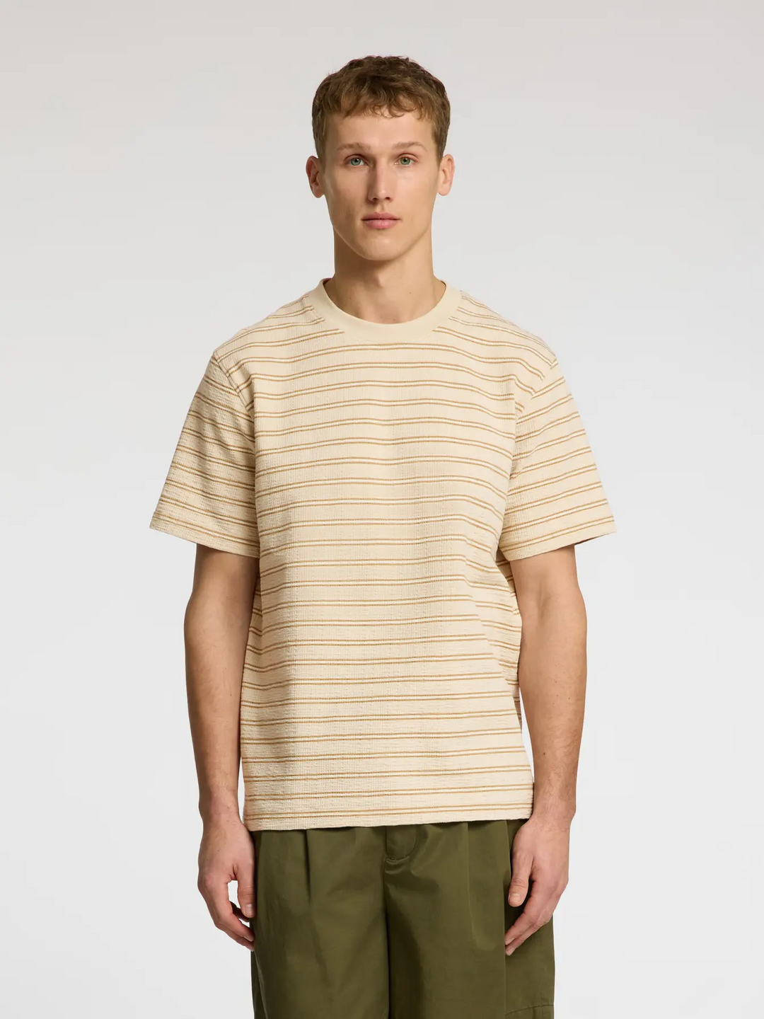 SLHEli Seersucker SS O-neck