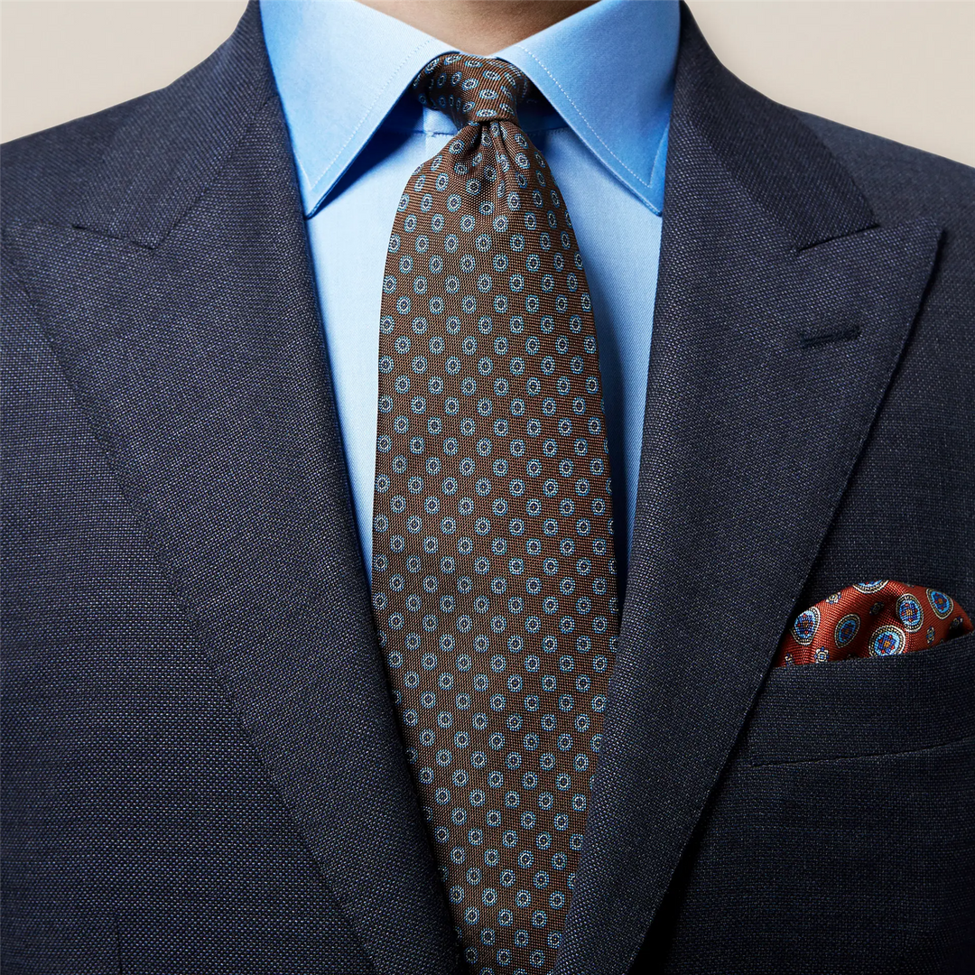 Geometric Print Tie