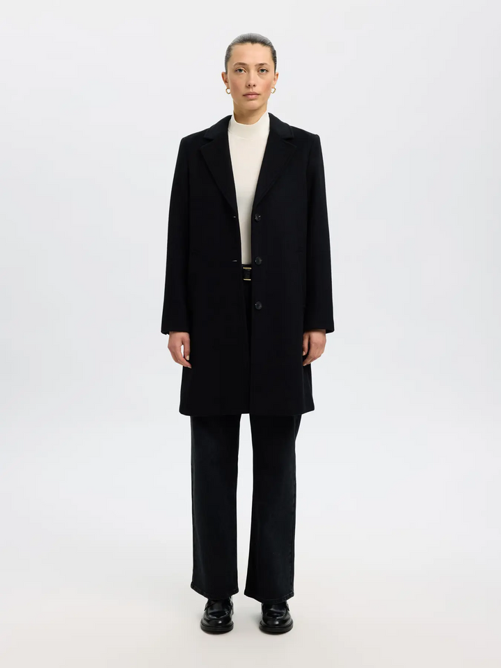 SLFSasja Wool Blend coat