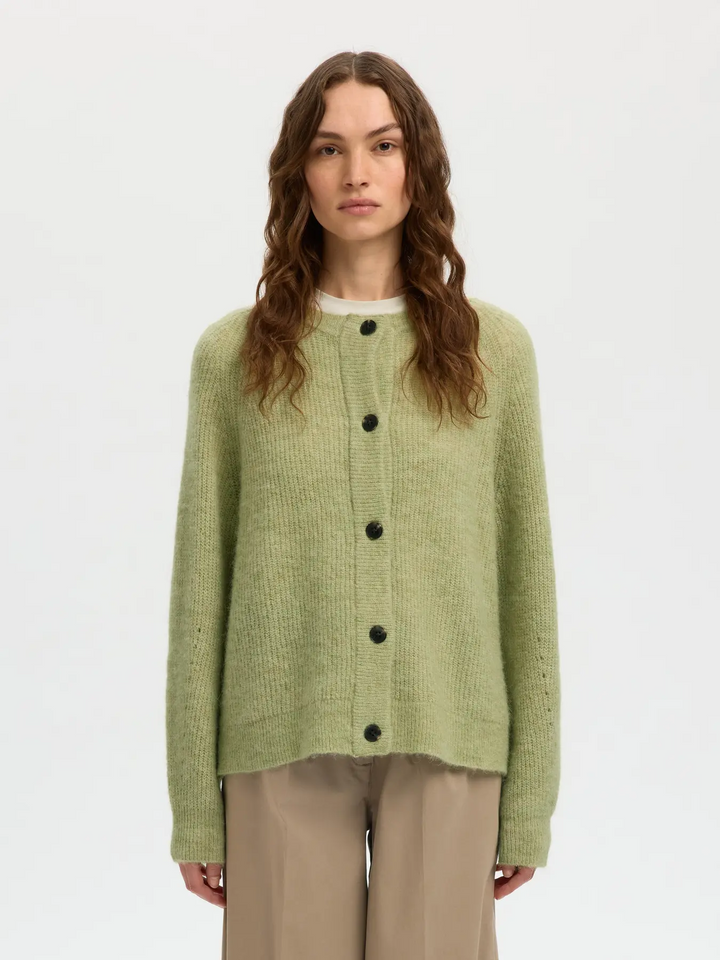 SFLulu LS Knit Short Cardigan