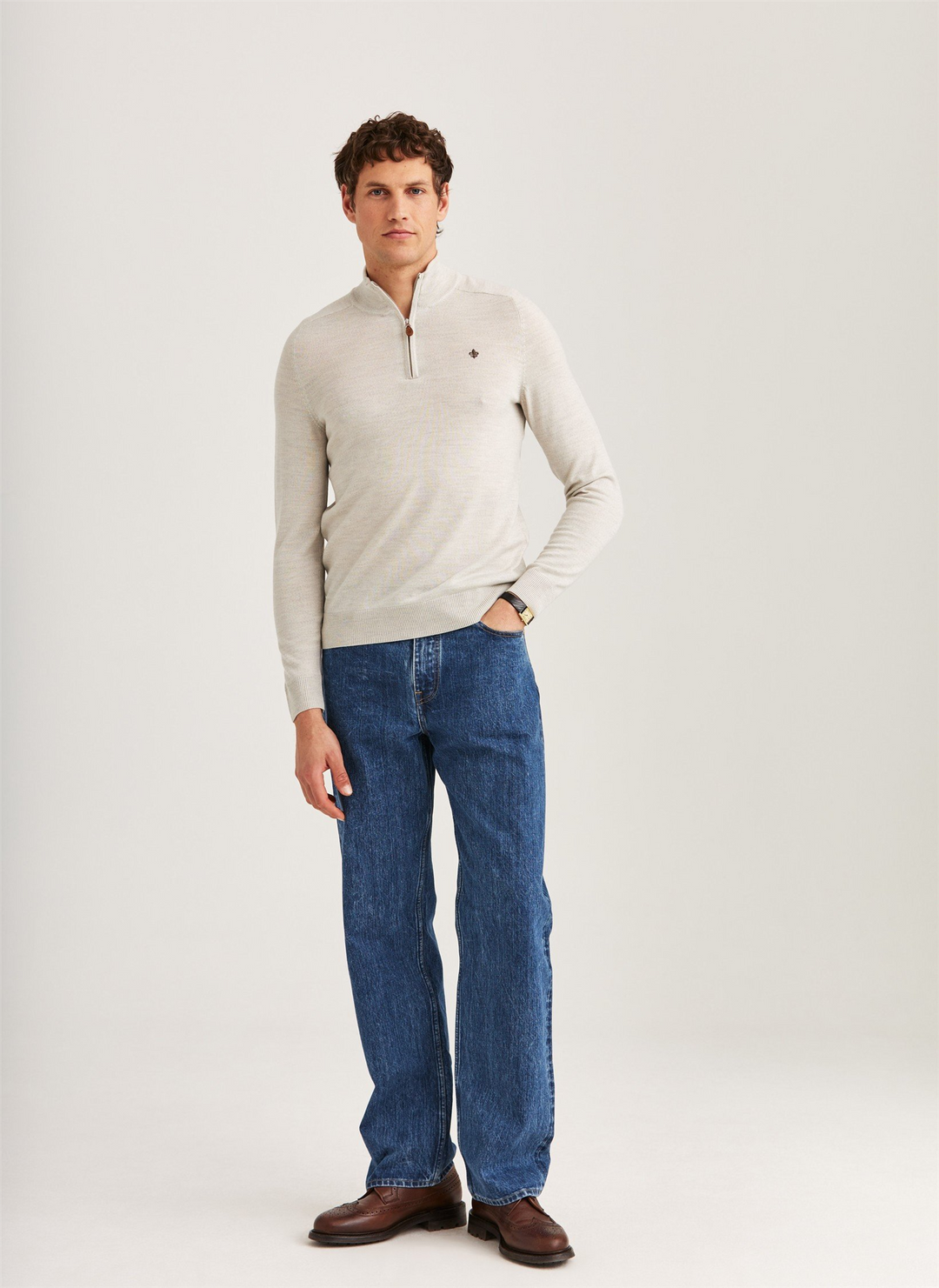 Merino John Zip