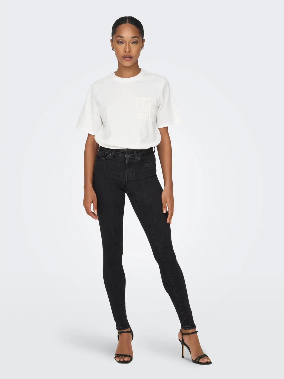 ONLPower Mid Pushup Denim