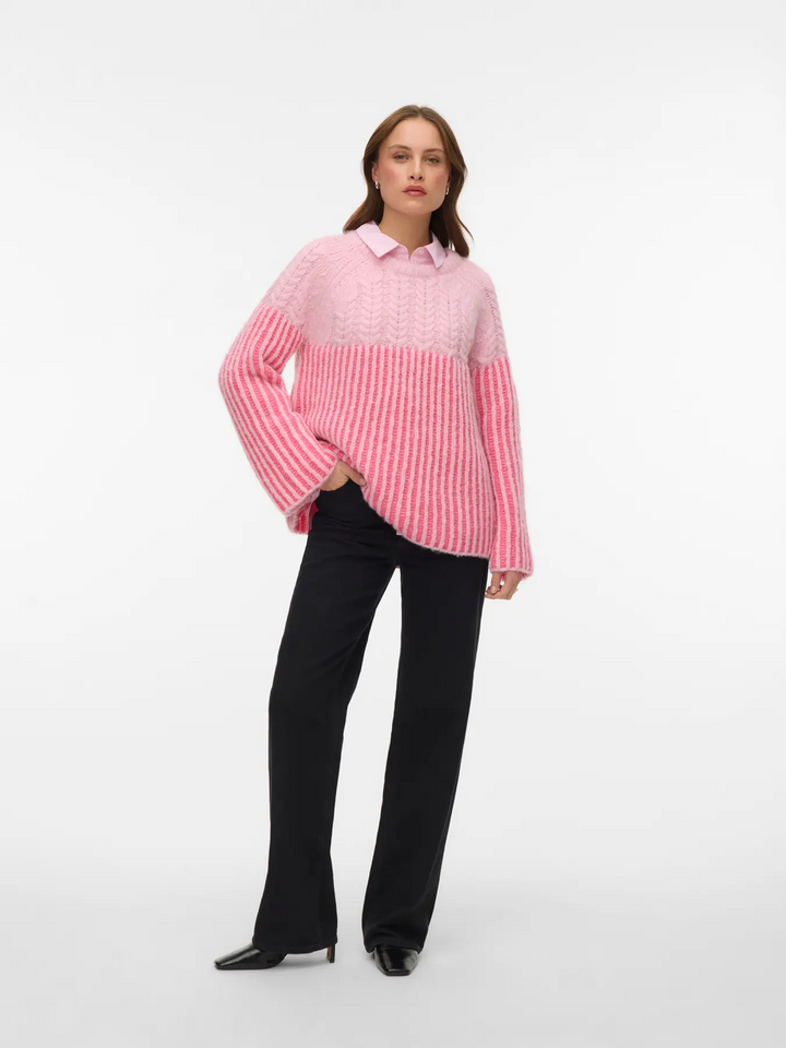 VMERIKA LS O-NECK LONG PULLOVER EXP