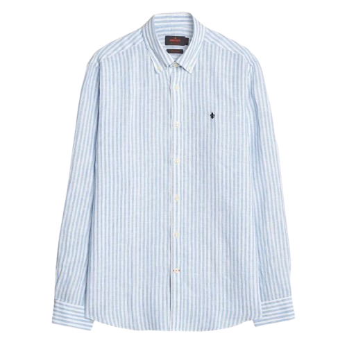 Douglas Linen Stripe Shirt