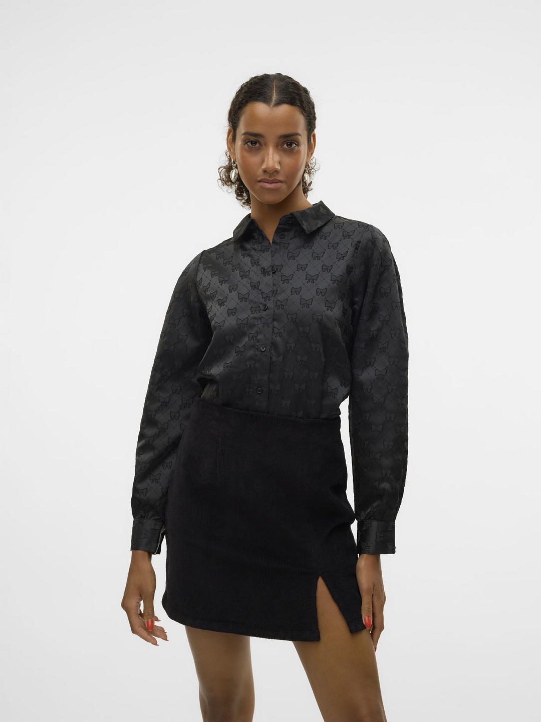 VMViga Jacquard Ls shirt