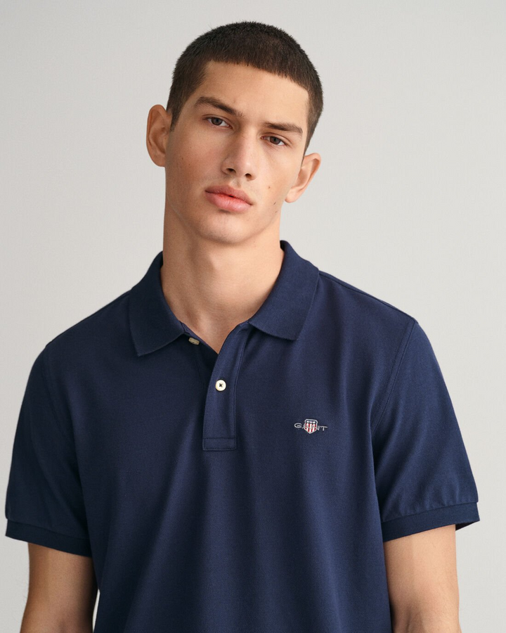 Reg Shield Pique Polo SS