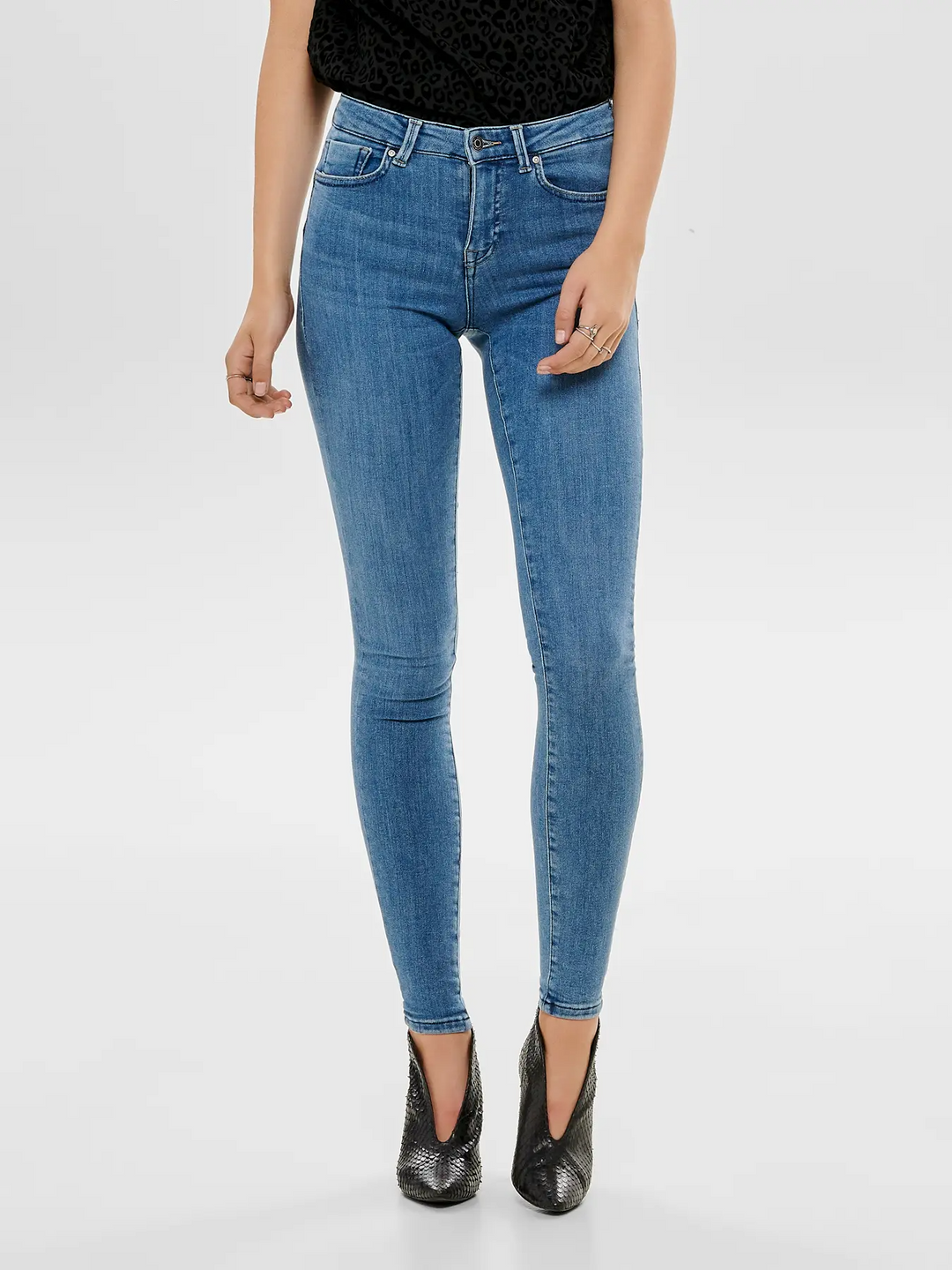 ONLPower Mid Pushup Denim