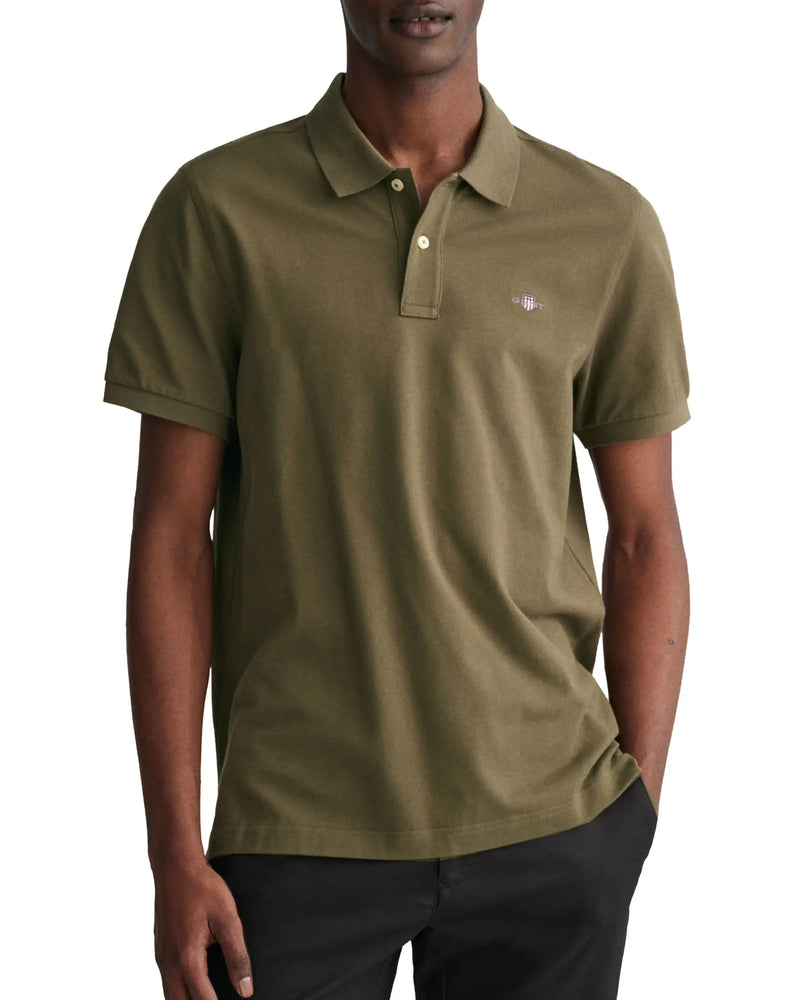 Reg Shield Pique Polo SS