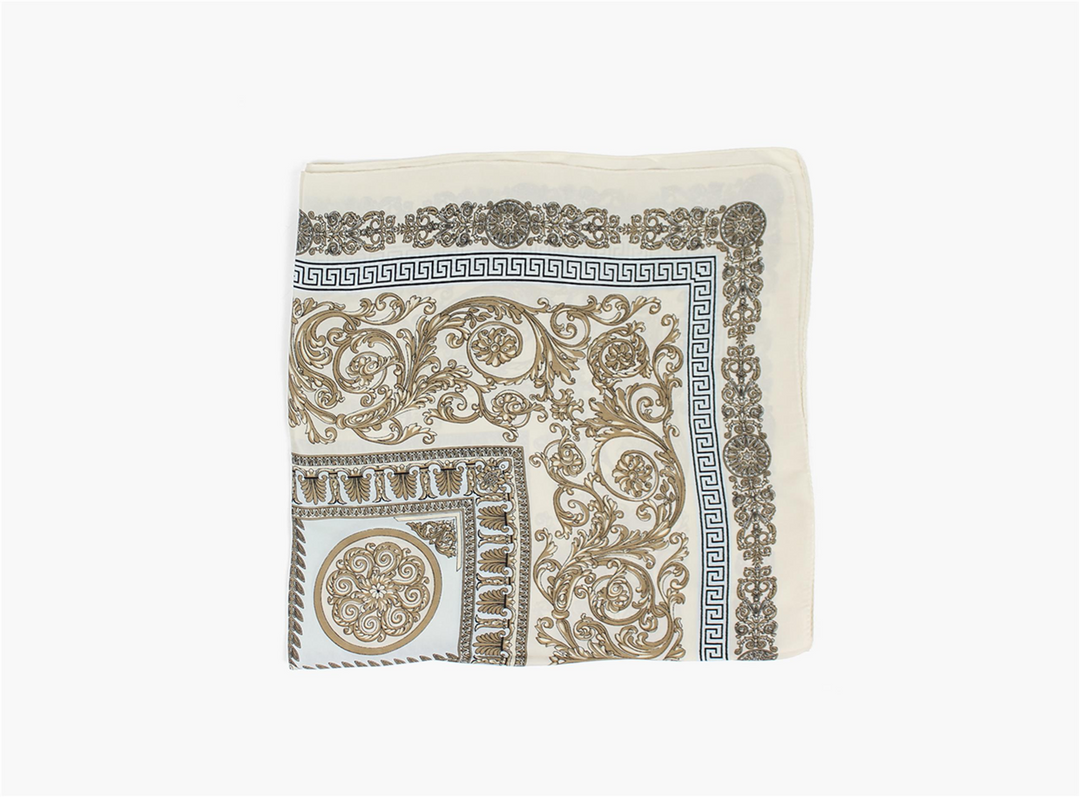 Manzini Stucco silk scarf 70*70 cm