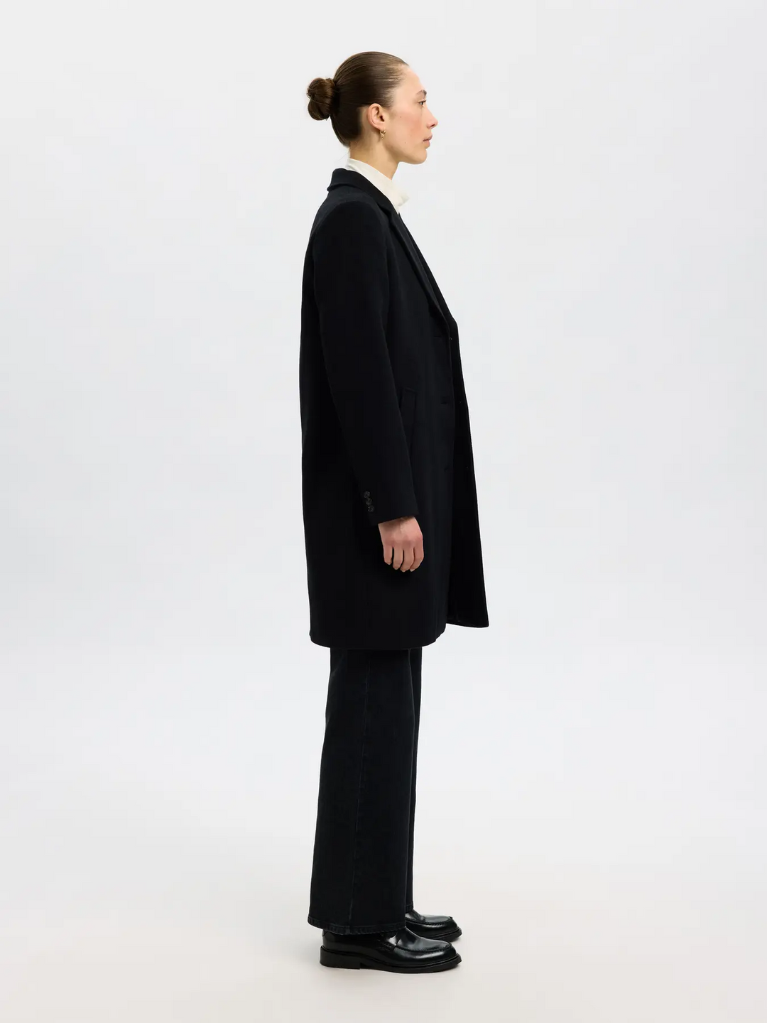 SLFSasja Wool Blend coat