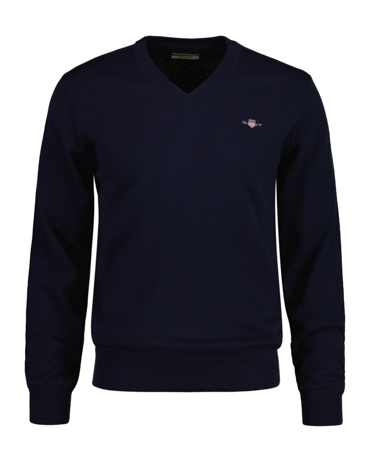 Cotton/Wool V-Neck