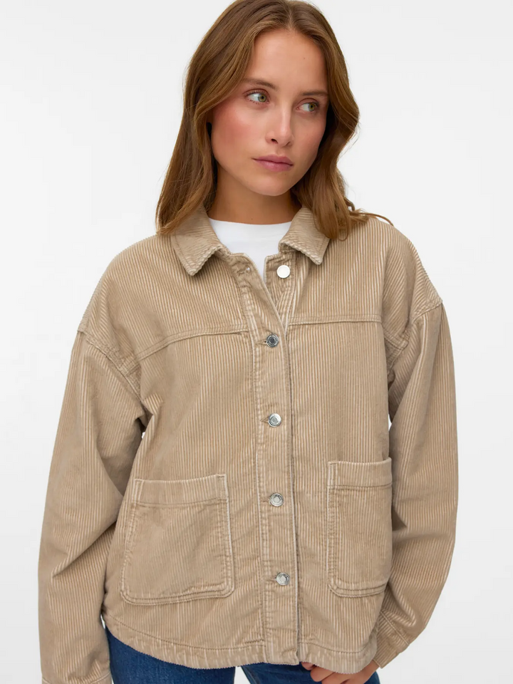 VMJamie Ls Corduroy Shacket mix