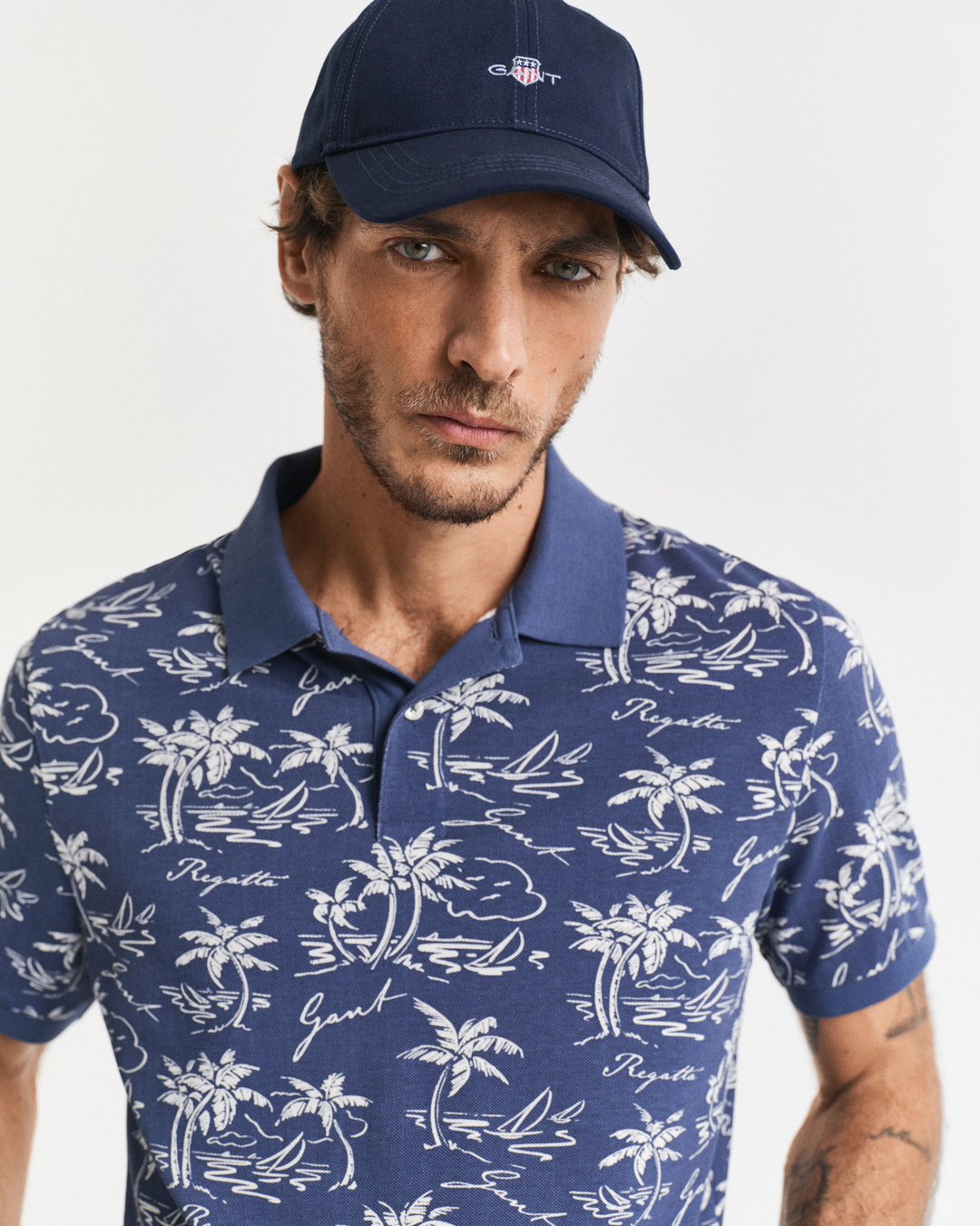 Printed SS Polo