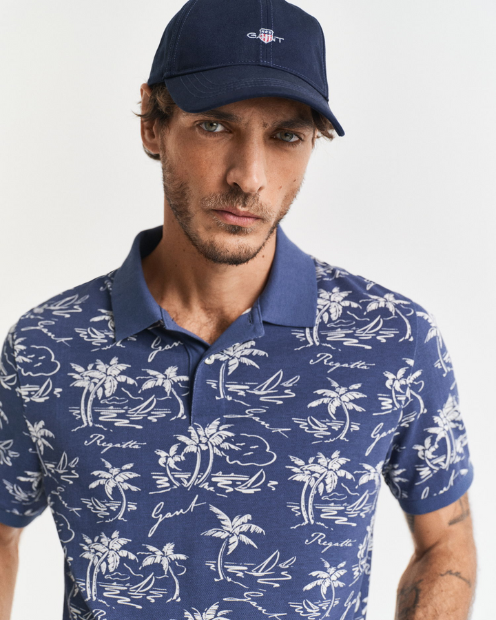 Printed SS Polo