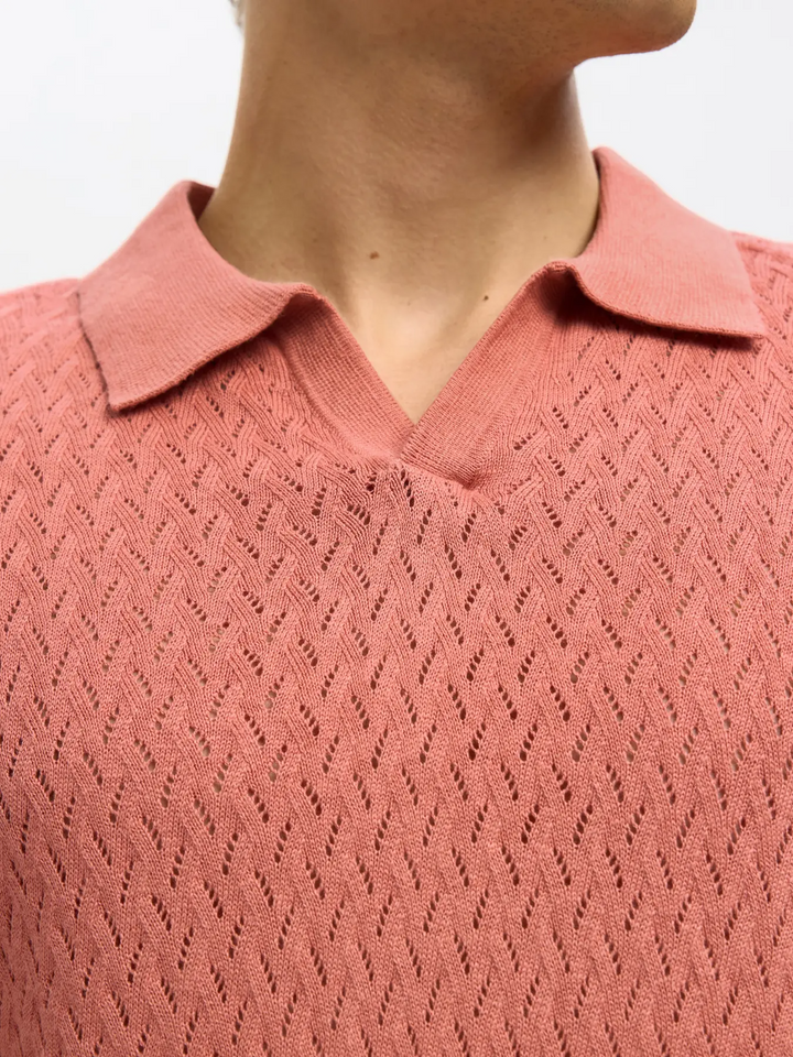 SLHLino SS Knit